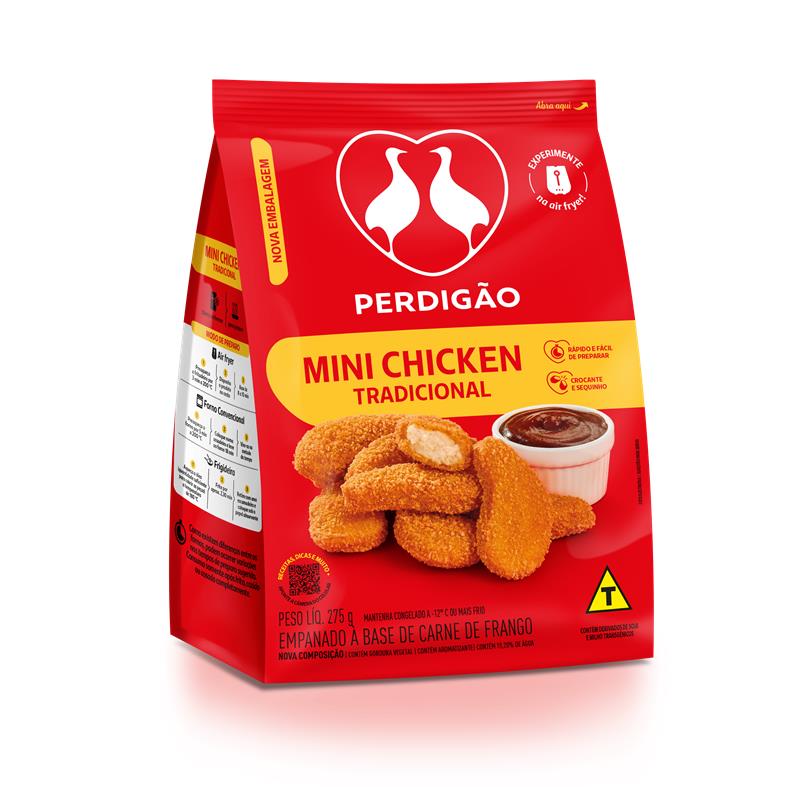 Mini Chicken Tradicional Perdigão 275g -Caixa c/15